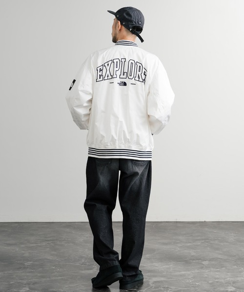 ■ THE NORTH FACE ザノースフェイス WHITE LABEL タグ付 ジップアップ 長袖 中綿 ロング ジャケット 90 M ブラック * ◆ 1000025817743 THE NORTH FACE ノースフェイス WHITE LABEL ホワイトレーベル 韓国