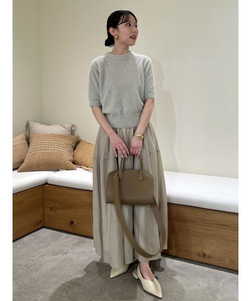 未使用タグ付 完売】セブンテン パフスリーブ ニットワンピース