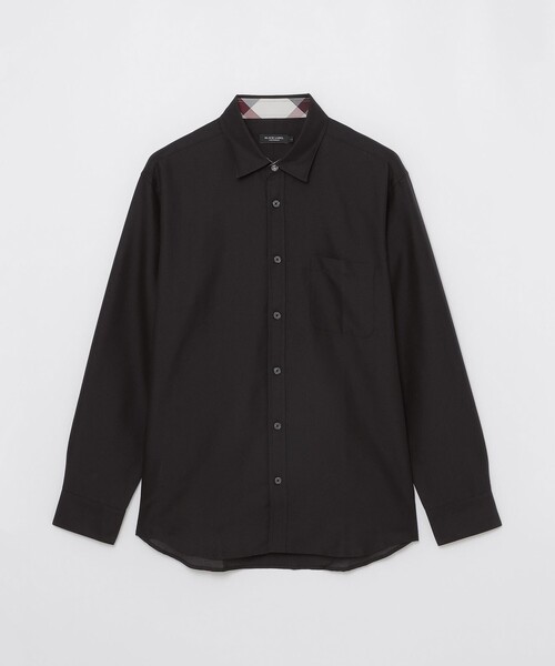 BLACK LABEL CRESTBRIDGE(ブラックレーベル・クレストブリッジ)の「オーガニックコットンピンオックスシャツ(シャツ/ブラウス・メンズ・オフホワイト/ブラック・S/M/L/XL)」の8枚目の写真