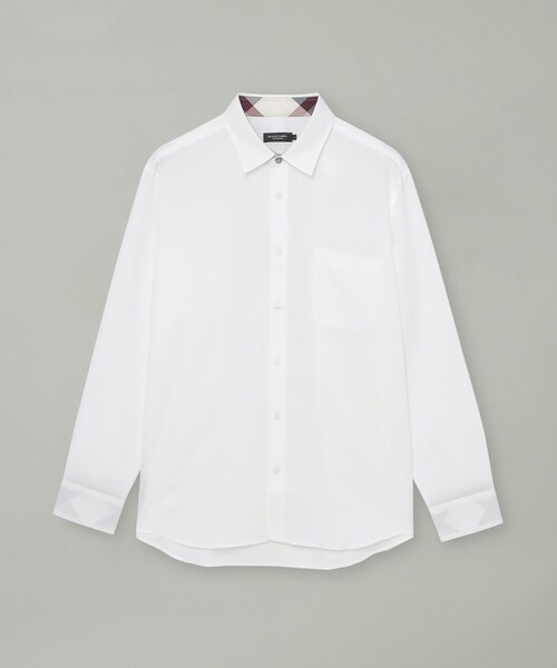 BLACK LABEL CRESTBRIDGE(ブラックレーベル・クレストブリッジ)の「オーガニックコットンピンオックスシャツ(シャツ/ブラウス・メンズ・オフホワイト/ブラック・S/M/L/XL)」の13枚目の写真