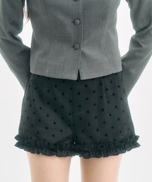 FEKETE(tFPe)polka dot frill shorts / hbgtV[gpc(̑pc)