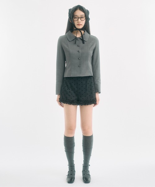 polka dot frill shorts / ドットフリルショートパンツ（その他パンツ