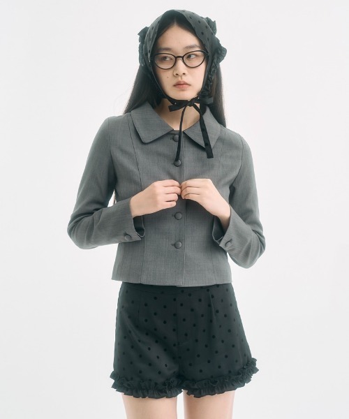 polka dot frill shorts / ドットフリルショートパンツ（その他パンツ