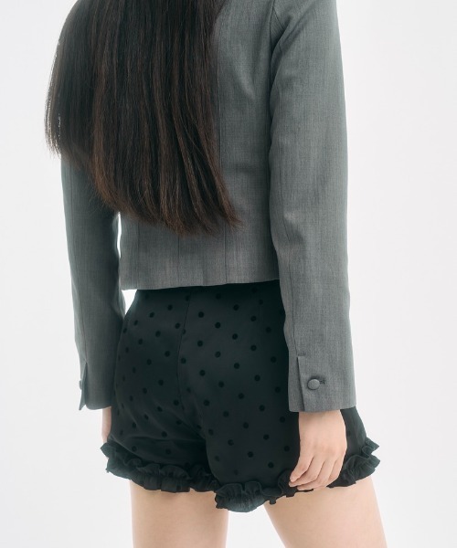 polka dot frill shorts / ドットフリルショートパンツ（その他パンツ