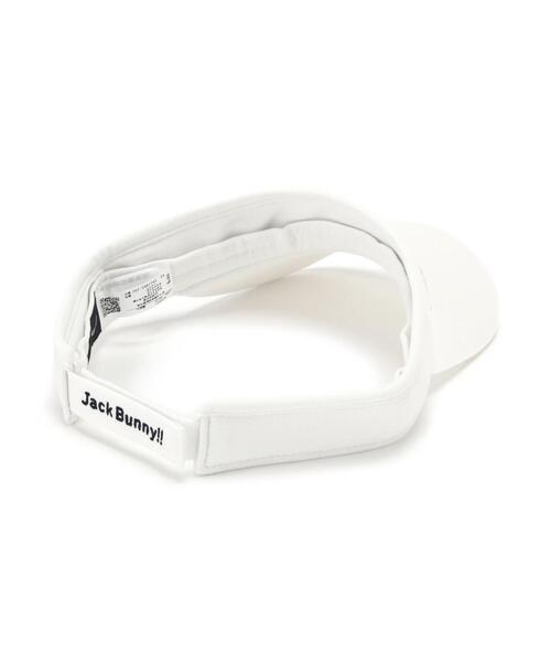Jack Bunny!!（ジャックバニー）の「【Jack Bunny!!】バイザー (UNISEX)（サンバイザー・レディース・ホワイト/ブラウン/ブルー/ネイビー・FREE）」の5枚目の写真