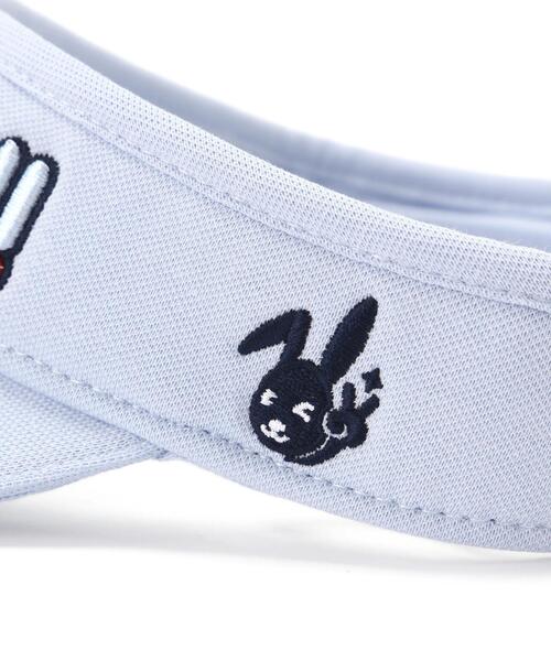 Jack Bunny!!（ジャックバニー）の「【Jack Bunny!!】バイザー (UNISEX)（サンバイザー・レディース・ホワイト/ブラウン/ブルー/ネイビー・FREE）」の17枚目の写真