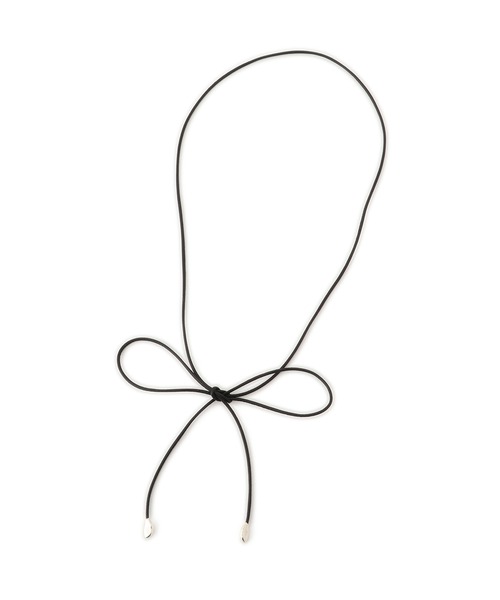 ADAM ET ROPE'（アダムエロペ）の「【EMOELLE】drop end choker（チョーカー・レディース・シルバー・FREE）」の6枚目の写真