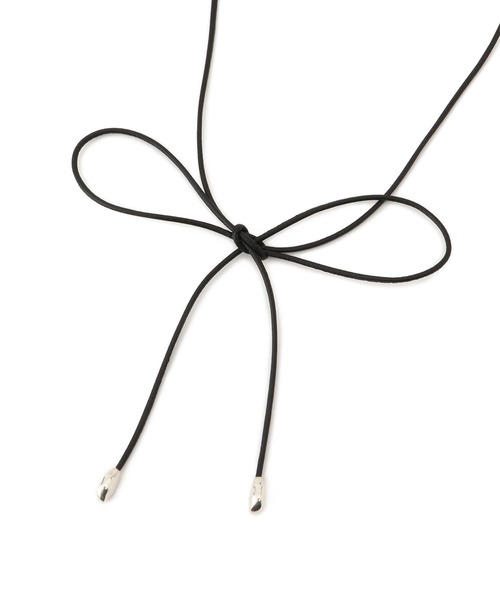 ADAM ET ROPE'（アダムエロペ）の「【EMOELLE】drop end choker（チョーカー・レディース・シルバー・FREE）」の9枚目の写真