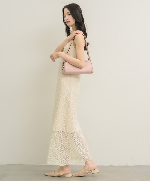 NEUNA（ヌナ）の「レースキャミワンピース（ワンピース・レディース・ブラック/アイボリー・FREE）」の10枚目の写真