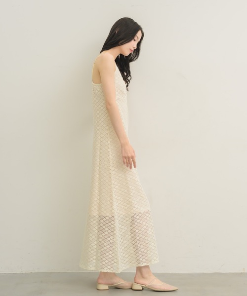 NEUNA（ヌナ）の「レースキャミワンピース（ワンピース・レディース・ブラック/アイボリー・FREE）」の22枚目の写真