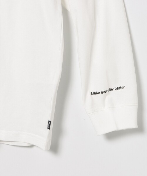 BEAMS HEART（ビームスハート）の「【ユニセックス】B-HEART ロゴ ロング スリーブ カットソー（Tシャツ/カットソー・メンズ・ホワイト/ブラック・X-LARGE/LARGE/MEDIUM/SMALL）」の5枚目の写真