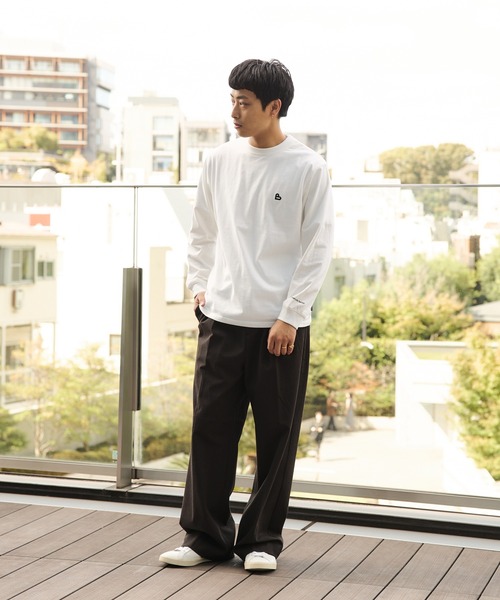 BEAMS HEART（ビームスハート）の「【ユニセックス】B-HEART ロゴ ロング スリーブ カットソー（Tシャツ/カットソー・メンズ・ホワイト/ブラック・X-LARGE/LARGE/MEDIUM/SMALL）」の14枚目の写真