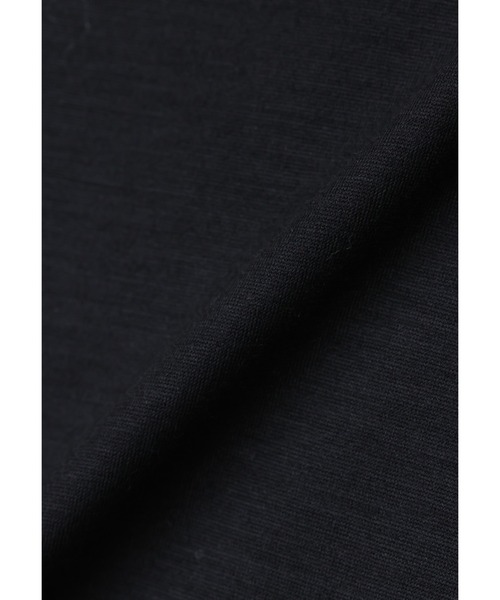 CINOH(チノ)の「WOOL JERSEY CREW NECK T-SHIRT(Tシャツ/カットソー・レディース・ブラック/ホワイト系その他・38/36)」の21枚目の写真