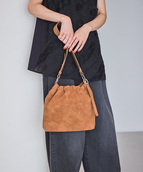 studio CLIP（スタディオクリップ）の「アソートワンハンドルショルダーバッグ（ショルダーバッグ・レディース・ブラック/ブラウン/その他1・FREE）」の4枚目の写真