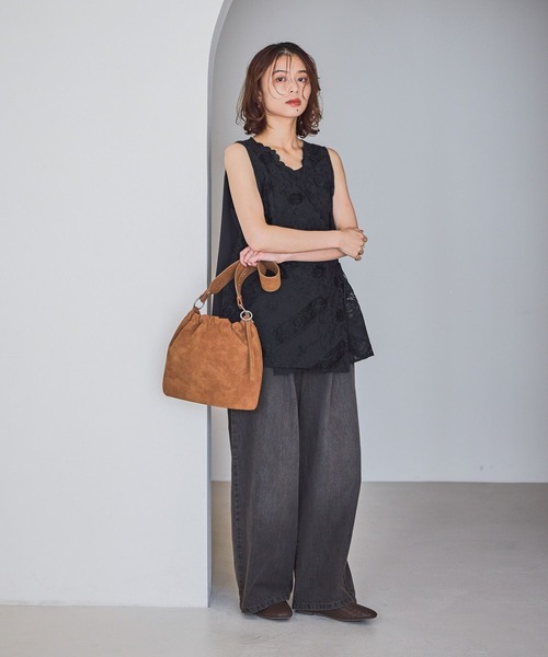 studio CLIP（スタディオクリップ）の「アソートワンハンドルショルダーバッグ（ショルダーバッグ・レディース・ブラック/ブラウン/その他1・FREE）」の6枚目の写真