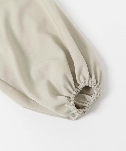 F by ROSSO（エフバイロッソ）の「F by ROSSO　イージーケアバルーンスリーブブラウス（シャツ/ブラウス・レディース・ネイビー/グレー/ベージュ系その他・FREE）」の17枚目の写真