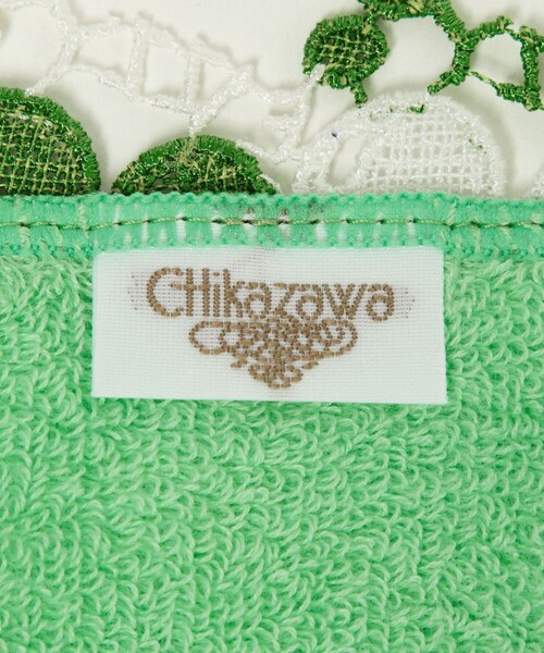 近沢レース店＞クリームソーダ ハンカチ（ハンカチ/ハンドタオル