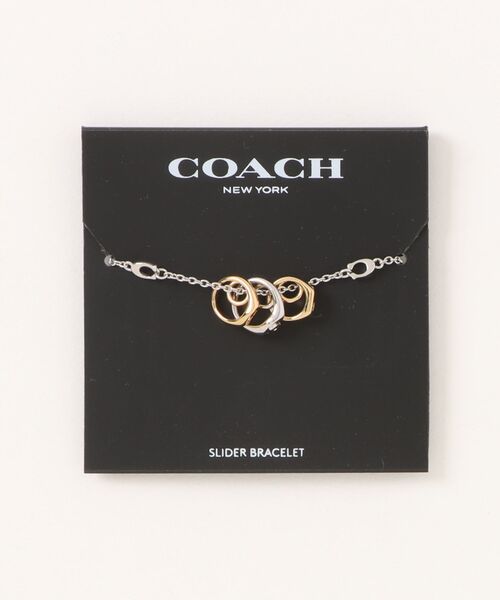COACH（コーチ）の「シグネット スライダー ブレスレット（ブレスレット・レディース・ゴールド系その他・ONE）」の3枚目の写真