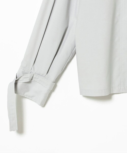Ray BEAMS(レイビームス)の「RBS / ベルトカフス ハイネック ブラウス(シャツ/ブラウス・レディース・ライトグレー/ブラック・ONE SIZE)」の22枚目の写真