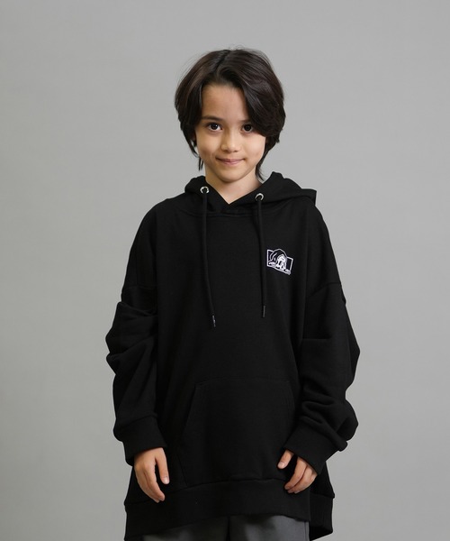 LURKING CLASS/ラーキングクラス BOX LURKER FLOCKY HOOD キッズ プル