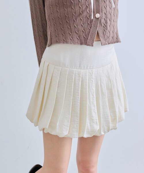 OLIVE des OLIVE(オリーブデオリーブ)の「バルーンスカート(スカート・レディース・ブラウン/オフホワイト/チェック・FREE)」の17枚目の写真