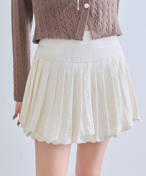 OLIVE des OLIVE(オリーブデオリーブ)の「バルーンスカート(スカート・レディース・ブラウン/オフホワイト/チェック・FREE)」の20枚目の写真