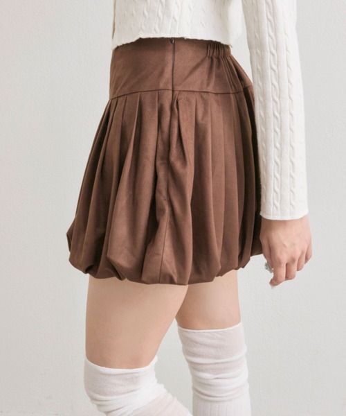 OLIVE des OLIVE(オリーブデオリーブ)の「バルーンスカート(スカート・レディース・ブラウン/オフホワイト/チェック・FREE)」の7枚目の写真