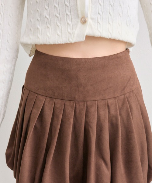 OLIVE des OLIVE(オリーブデオリーブ)の「バルーンスカート(スカート・レディース・ブラウン/オフホワイト/チェック・FREE)」の11枚目の写真