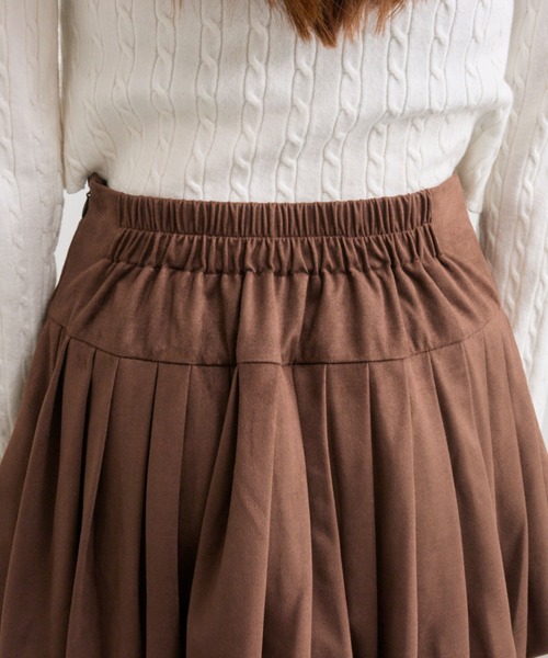 OLIVE des OLIVE(オリーブデオリーブ)の「バルーンスカート(スカート・レディース・ブラウン/オフホワイト/チェック・FREE)」の12枚目の写真