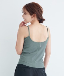 Ahr.（アール）の「【ノンワイヤーでもキレイシルエットキープ】カップ付きキャミソール ブラトップ/basic（キャミソール）」