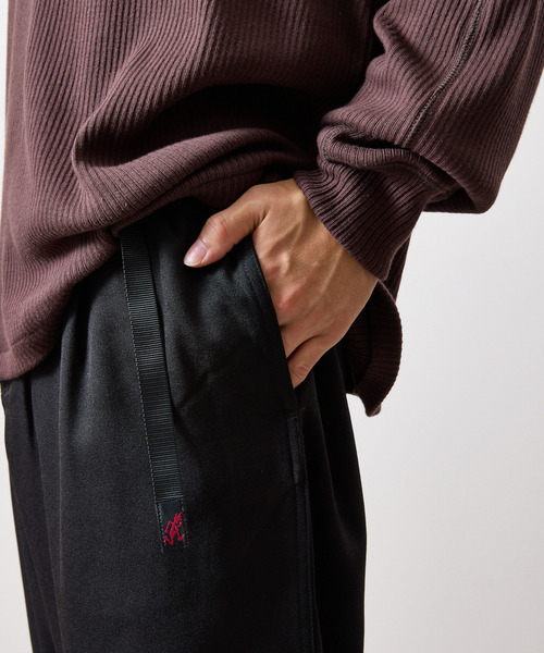 And A（アンドエー）の「GRAMICCI グラミチ / WOOL LIKE WIDE TAPERED PANT ウールライクワイドテーパードパンツ / GMP5-FJP003（スラックス・メンズ・ブラック/チャコールグレー/ブラウン・SMALL/MEDIUM/LARGE/X-LARGE）」の13枚目の写真