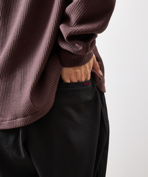 And A（アンドエー）の「GRAMICCI グラミチ / WOOL LIKE WIDE TAPERED PANT ウールライクワイドテーパードパンツ / GMP5-FJP003（スラックス・メンズ・ブラック/チャコールグレー/ブラウン・SMALL/MEDIUM/LARGE/X-LARGE）」の15枚目の写真