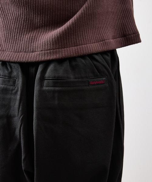 And A（アンドエー）の「GRAMICCI グラミチ / WOOL LIKE WIDE TAPERED PANT ウールライクワイドテーパードパンツ / GMP5-FJP003（スラックス・メンズ・ブラック/チャコールグレー/ブラウン・SMALL/MEDIUM/LARGE/X-LARGE）」の16枚目の写真