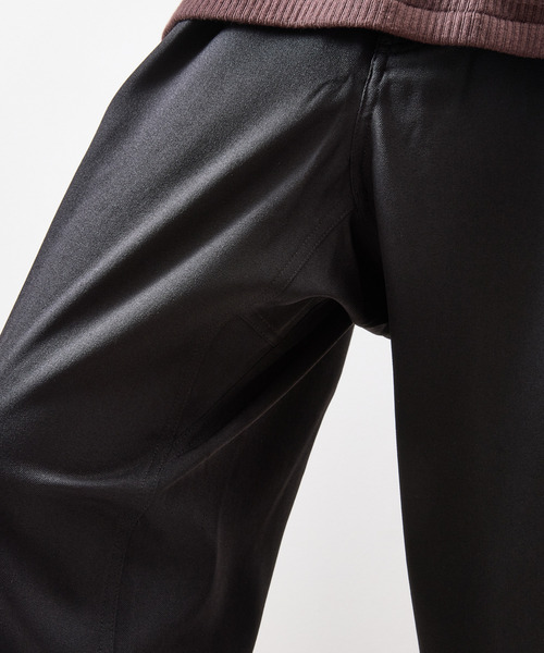 And A（アンドエー）の「GRAMICCI グラミチ / WOOL LIKE WIDE TAPERED PANT ウールライクワイドテーパードパンツ / GMP5-FJP003（スラックス・メンズ・ブラック/チャコールグレー/ブラウン・SMALL/MEDIUM/LARGE/X-LARGE）」の17枚目の写真