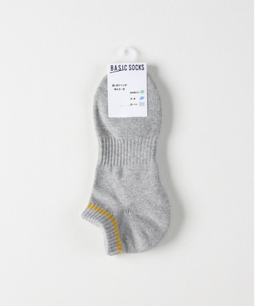 Right-on（ライトオン）の「【BASIC SOCKS】セミショートアンクルソックス（ソックス/靴下・メンズ・ネイビー/ホワイト/グレー/ブラック・フリー）」の11枚目の写真