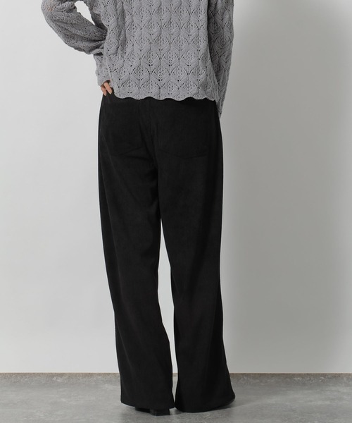 LAKOLE（ラコレ）の「コーデュロイタックパンツ / 593436（その他パンツ・レディース・ブラウン/パープル/ライトベージュ/ブラック・MEDIUM/LARGE）」の10枚目の写真