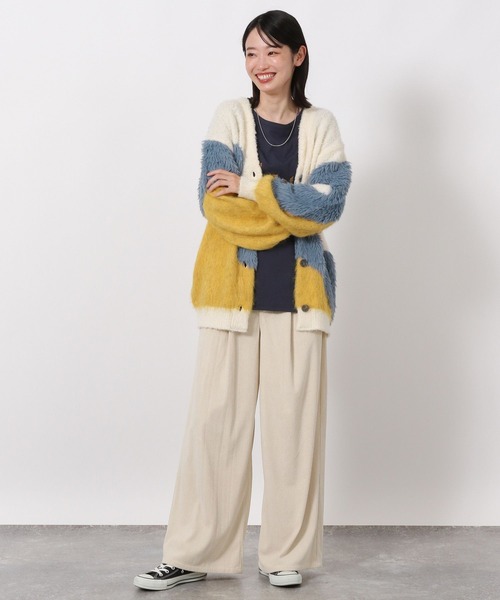 LAKOLE（ラコレ）の「コーデュロイタックパンツ / 593436（その他パンツ・レディース・ブラウン/パープル/ライトベージュ/ブラック・MEDIUM/LARGE）」の13枚目の写真