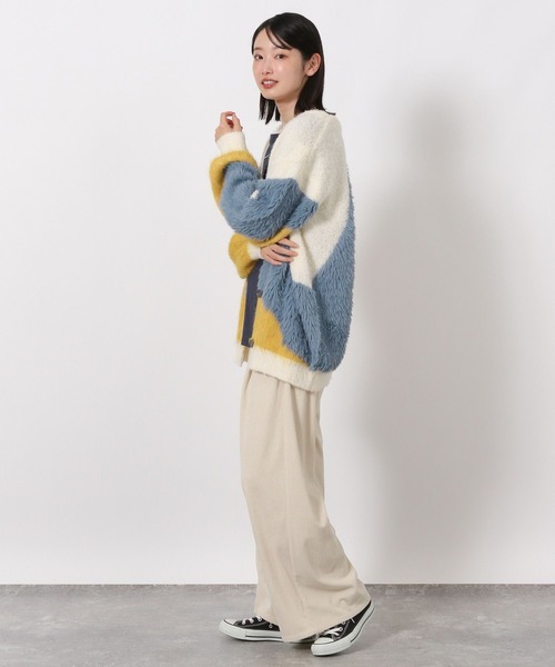 LAKOLE（ラコレ）の「コーデュロイタックパンツ / 593436（その他パンツ・レディース・ブラウン/パープル/ライトベージュ/ブラック・MEDIUM/LARGE）」の14枚目の写真