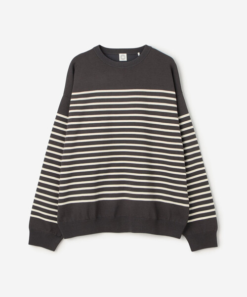 ORCIVAL（オーシバル）の「ORCIVAL | プレーティング プルオーバーニット MEN（ニット/セーター・メンズ・ホワイト系その他/ブラック系その他/グレー系その他/ベージュ系その他・4/3/5）」の4枚目の写真