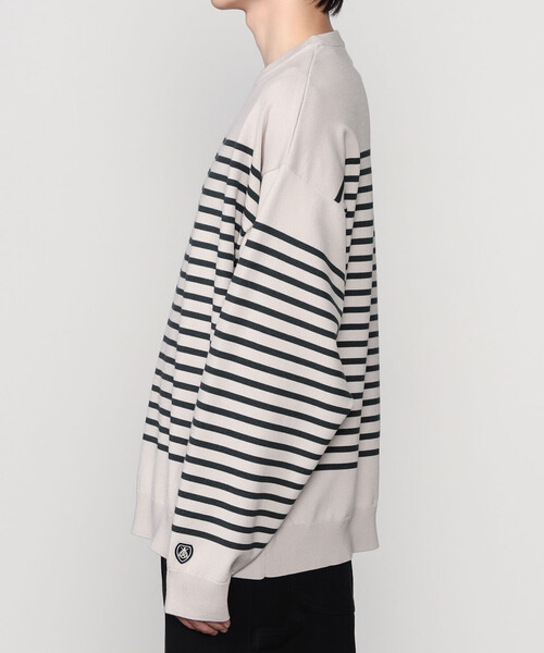 ORCIVAL（オーシバル）の「ORCIVAL | プレーティング プルオーバーニット MEN（ニット/セーター・メンズ・ホワイト系その他/ブラック系その他/グレー系その他/ベージュ系その他・4/3/5）」の15枚目の写真