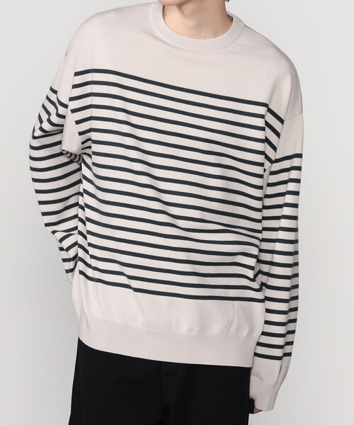 ORCIVAL（オーシバル）の「ORCIVAL | プレーティング プルオーバーニット MEN（ニット/セーター・メンズ・ホワイト系その他/ブラック系その他/グレー系その他/ベージュ系その他・4/3/5）」の13枚目の写真