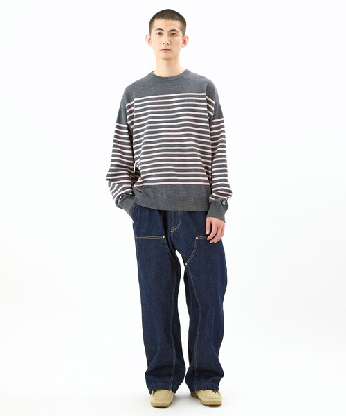 ORCIVAL（オーシバル）の「ORCIVAL | プレーティング プルオーバーニット MEN（ニット/セーター・メンズ・ホワイト系その他/ブラック系その他/グレー系その他/ベージュ系その他・4/3/5）」の10枚目の写真