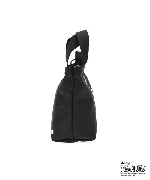 Manhattan Portage（マンハッタンポーテージ）の「MICRO PORTAGE TOTE FLIGHT NYLON BACKING PEANUTS 25（トートバッグ・レディース・ブラック・X-SMALL）」の16枚目の写真