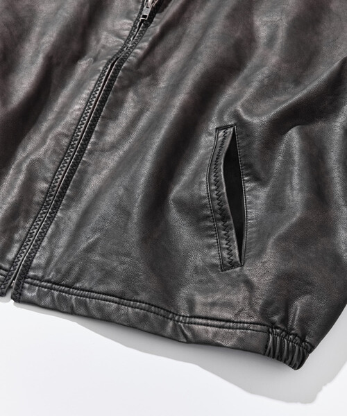 セール】NAUTICA/ノーティカ フェード加工 レザレッド ショート丈