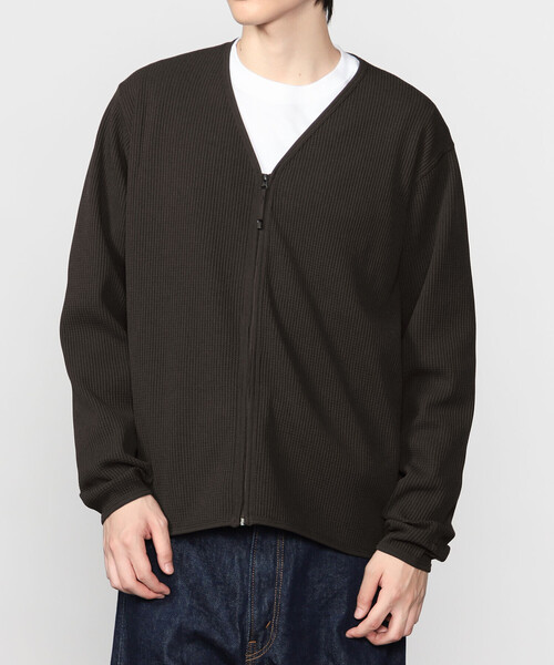 セール】Goldwin |〈別注〉サーマル Vネックカーディガン MEN