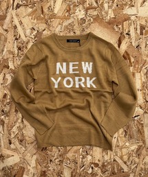 SHISKY | ロゴ ニット ロンT キッズ(ニット/セーター)