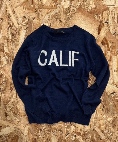 SHISKY（シスキー）の「ロゴ ニット ロンT キッズ（ニット/セーター・キッズ・杢グレー/ヘザーチャコール/ネイビー/ブルー系その他/チャコール/ブラック/ブラック系その他2/グレー系その他/ブルー系その他2/キャメル/ベージュ系その他/ブラック系その他・130/120/140/150/160）」の9枚目の写真