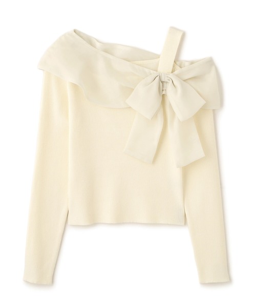 ◇アシメリボンニット（ニット/セーター）｜JILL by JILL STUART
