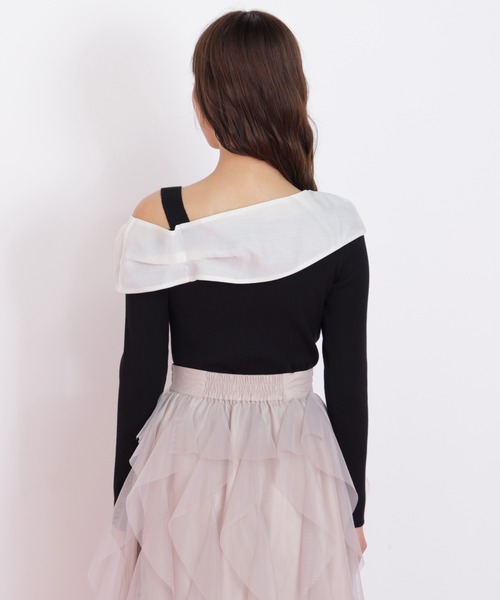 ◇アシメリボンニット（ニット/セーター）｜JILL by JILL STUART