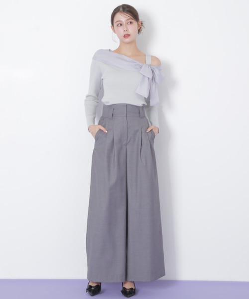 ◇アシメリボンニット（ニット/セーター）｜JILL by JILL STUART